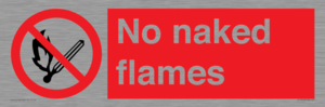 No naked flames